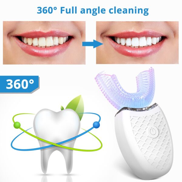 Automatic Sonic Electric U-Shaped Toothbrush - Image 3