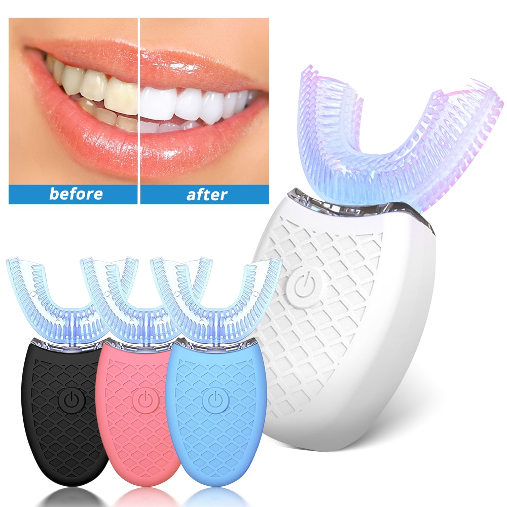 Automatic Sonic Electric U-Shaped Toothbrush