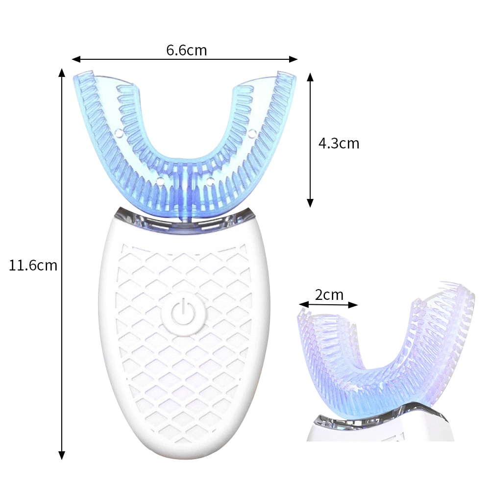 Automatic Sonic Electric U-Shaped Toothbrush