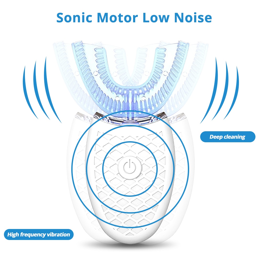 Automatic Sonic Electric U-Shaped Toothbrush