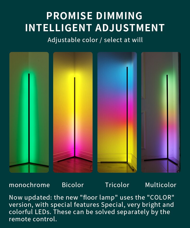 Modern Corner Floor Lamp