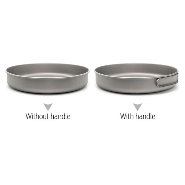 Ultralight Titanium Camping Frying Pan - Image 6