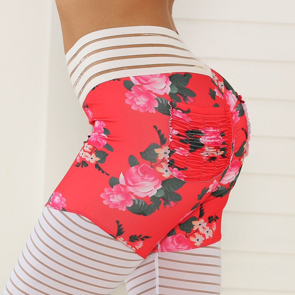 Floral Printed Push Up Leggings