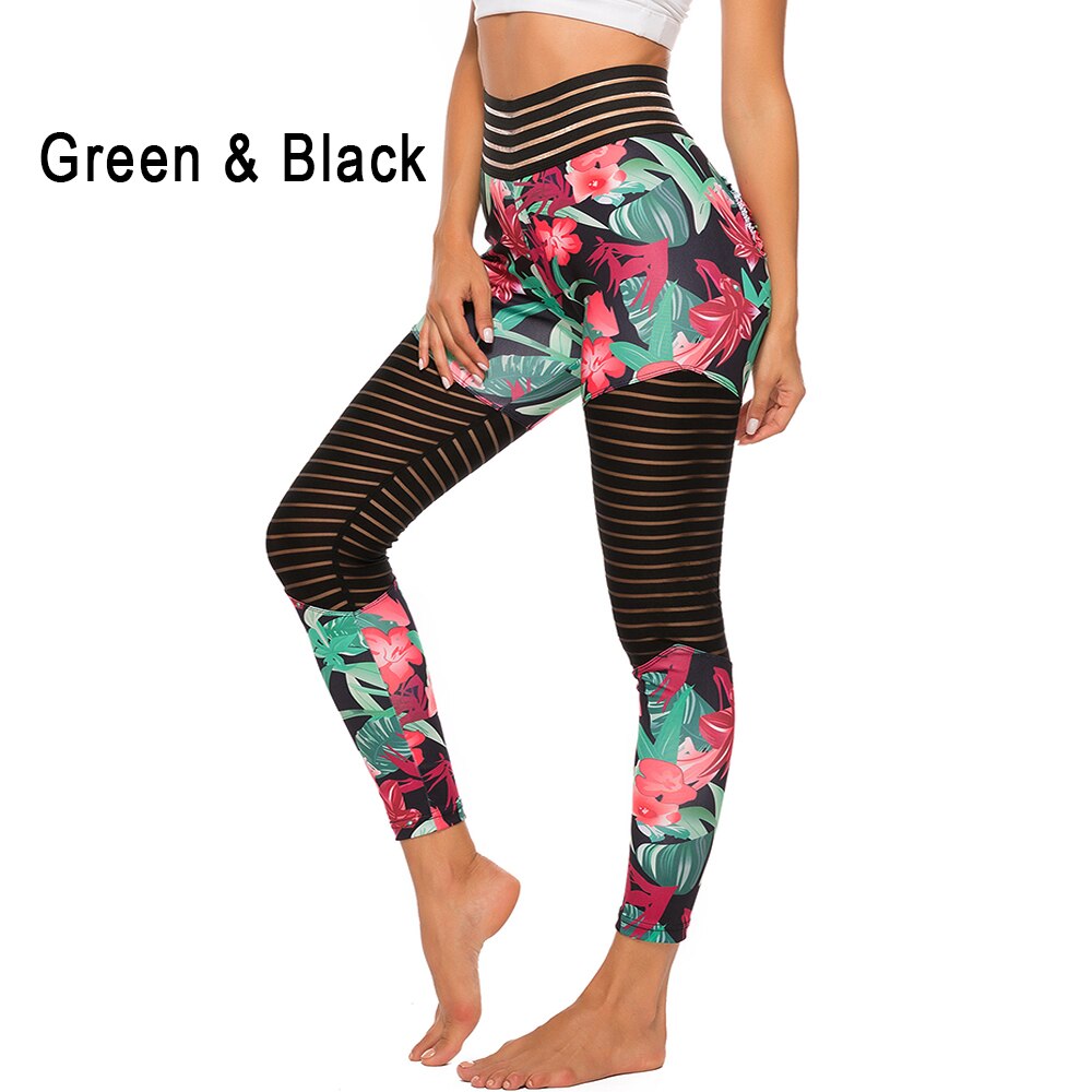 Floral Printed Push Up Leggings