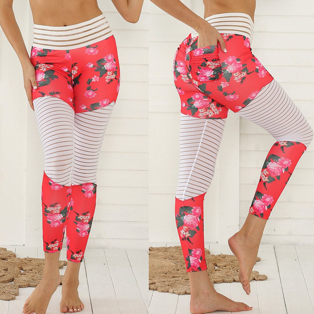 Floral Printed Push Up Leggings