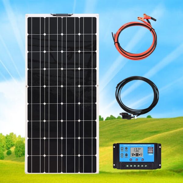 Flexible Solar Panel Kit Complete System