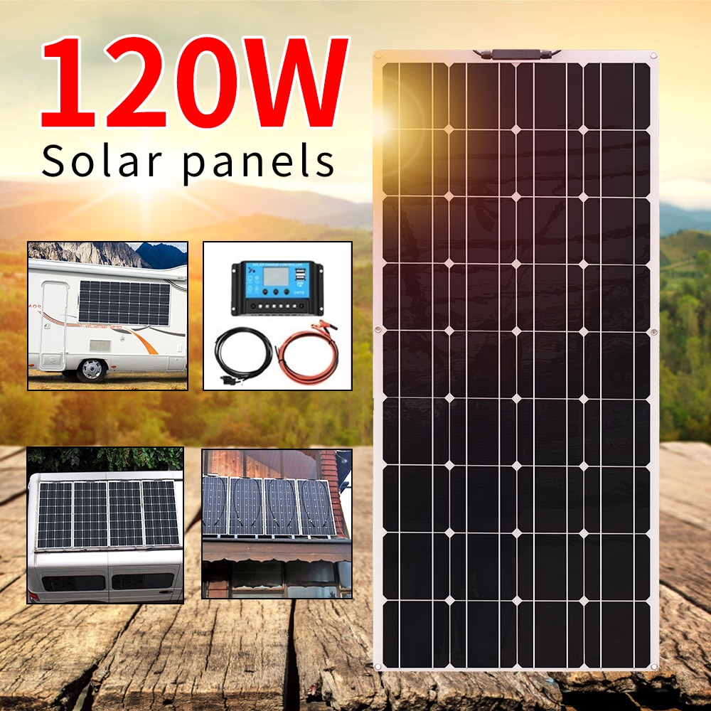 Flexible Solar Panel Kit Complete System