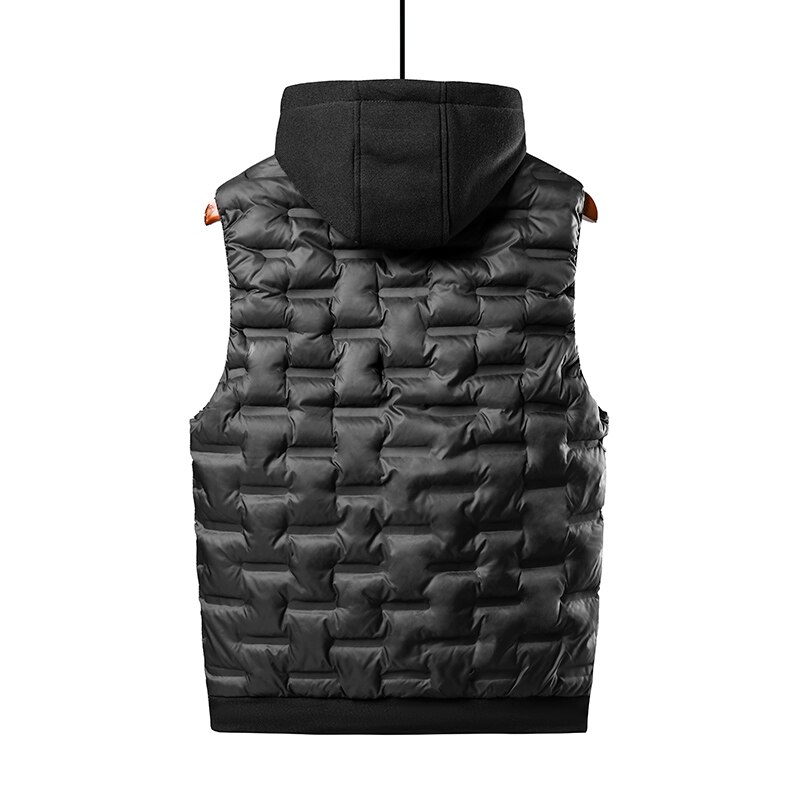 Men's Hooded Warm Vest