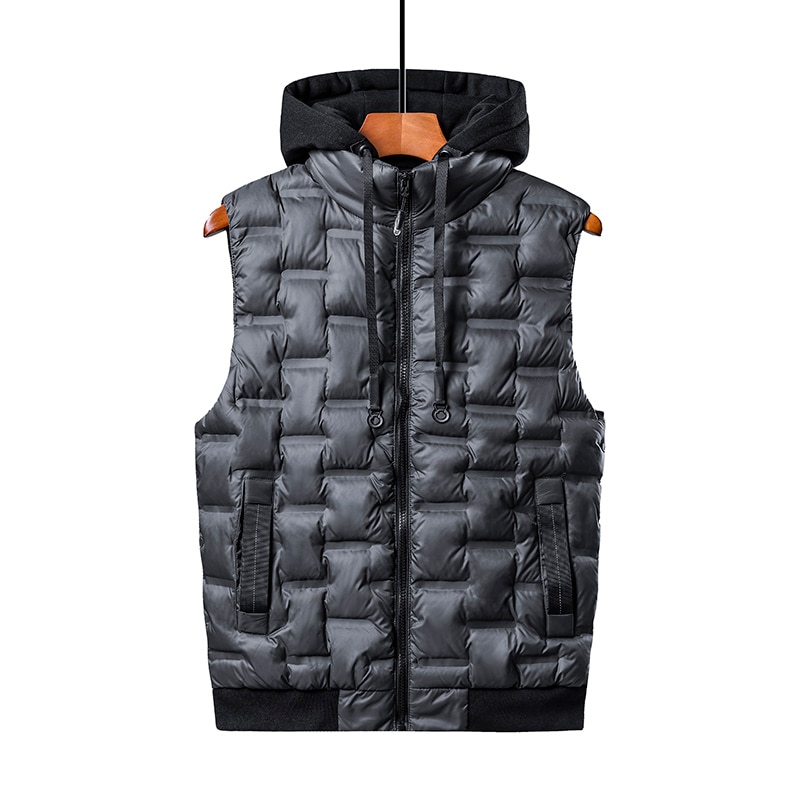 Men's Hooded Warm Vest