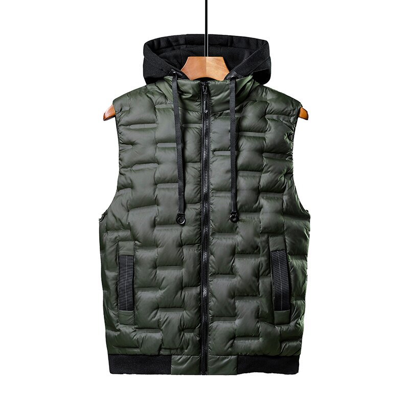 Men's Hooded Warm Vest