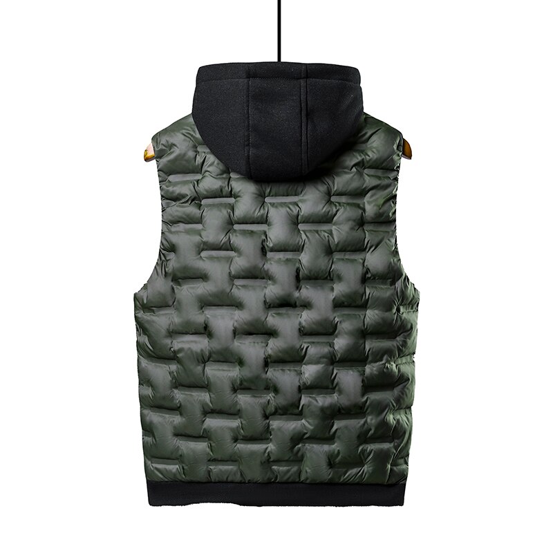 Men's Hooded Warm Vest