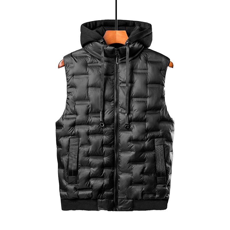 Men's Hooded Warm Vest