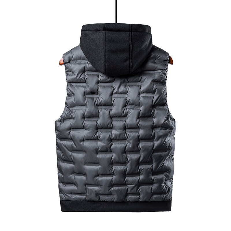 Men's Hooded Warm Vest