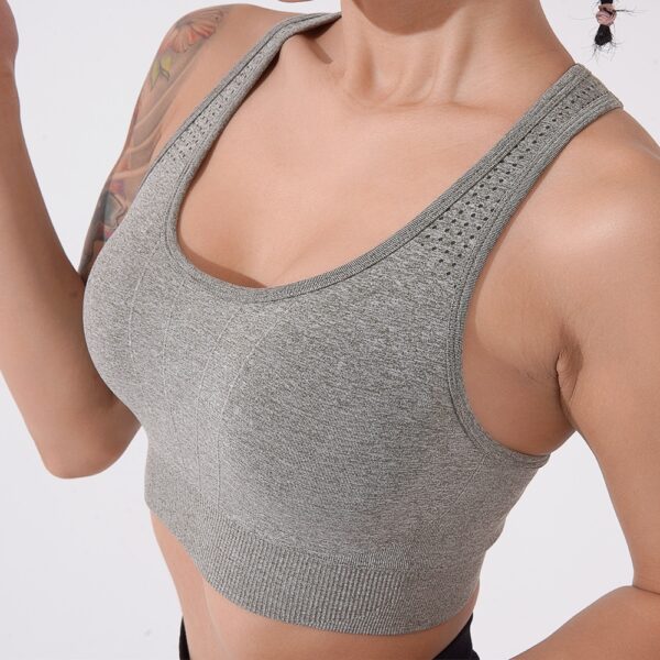 Solid Sports Bra for Women - Image 6