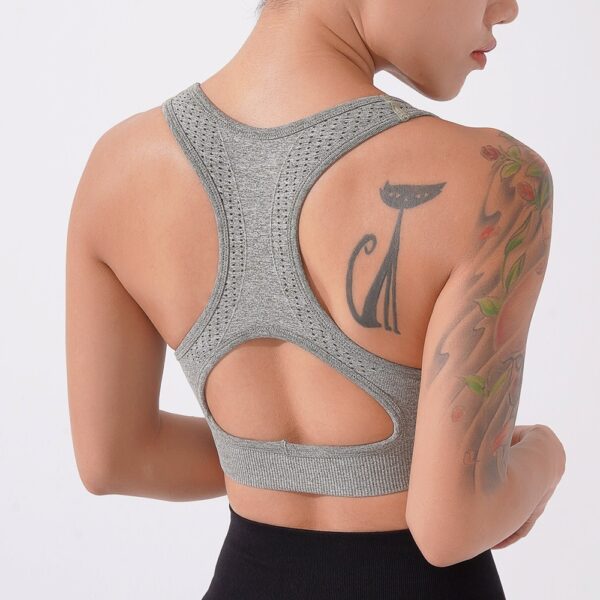 Solid Sports Bra for Women - Image 7