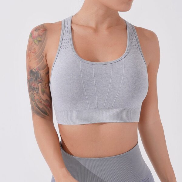 Solid Sports Bra for Women