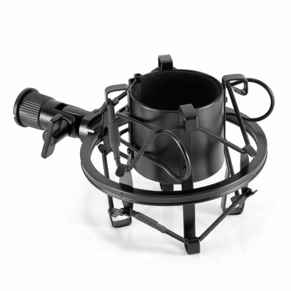 Black Universal Microphone Shock Mount - Image 6