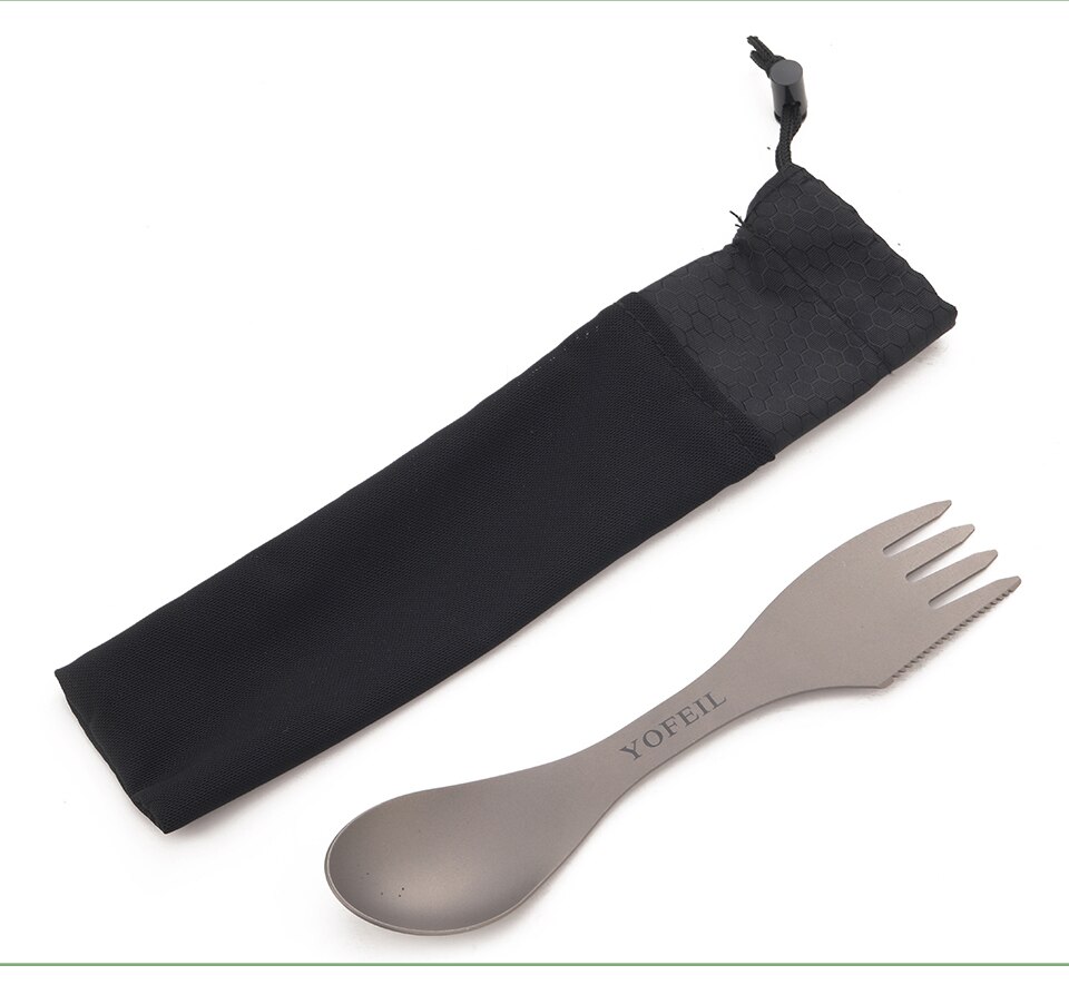 2 in 1 Titanium Spoon and Fork