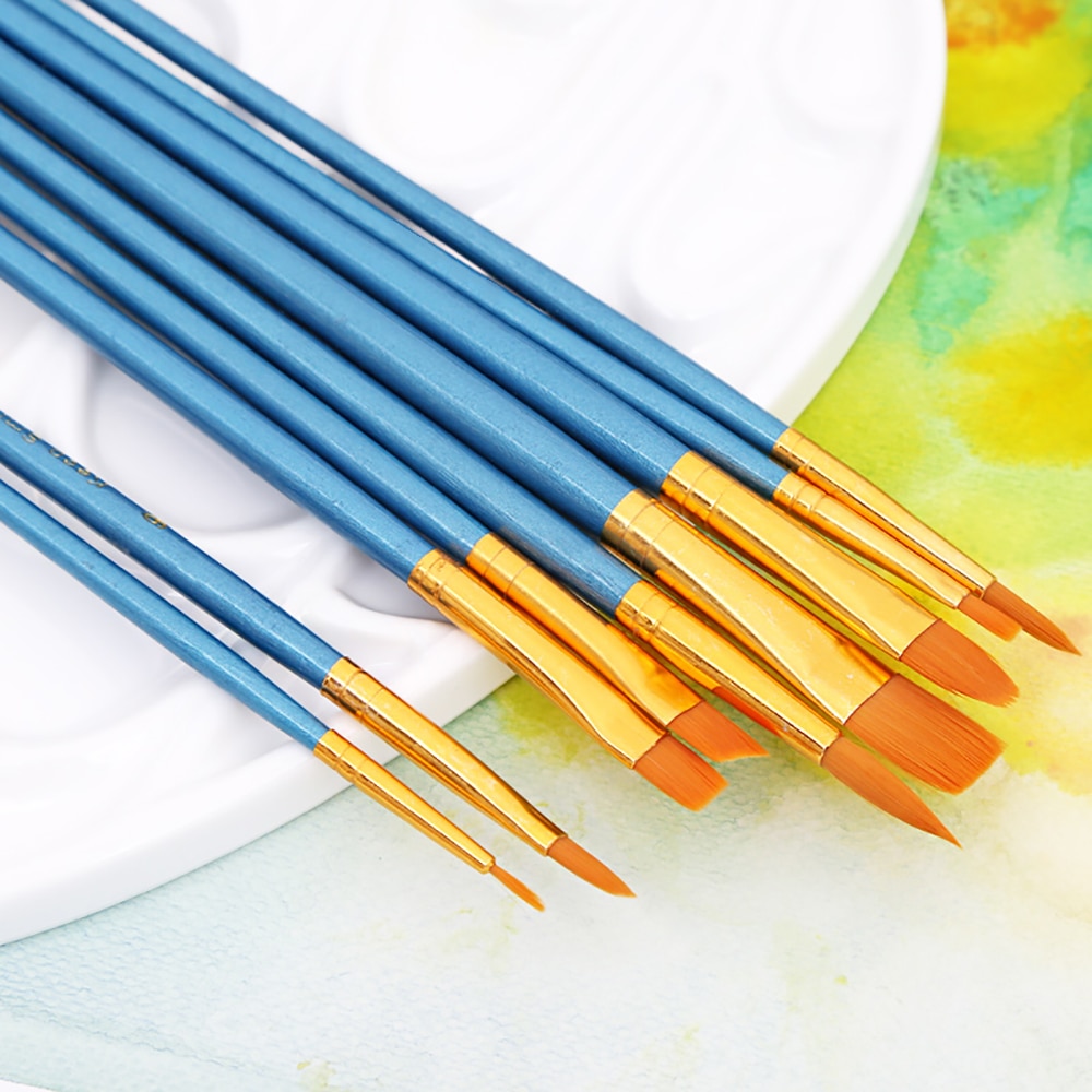 Watercolor Nylon Brushes Set