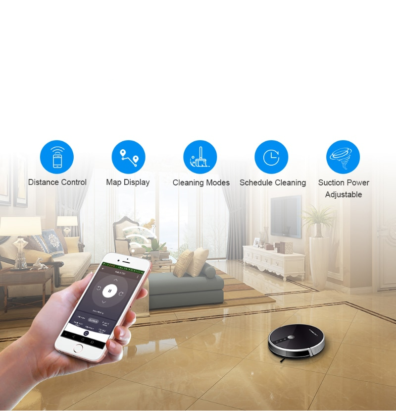 Map Navigation Robot Vacuum Cleaner