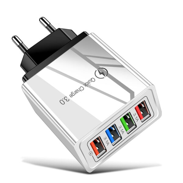 Quick Charge 4-USB Wall Charger - Image 2