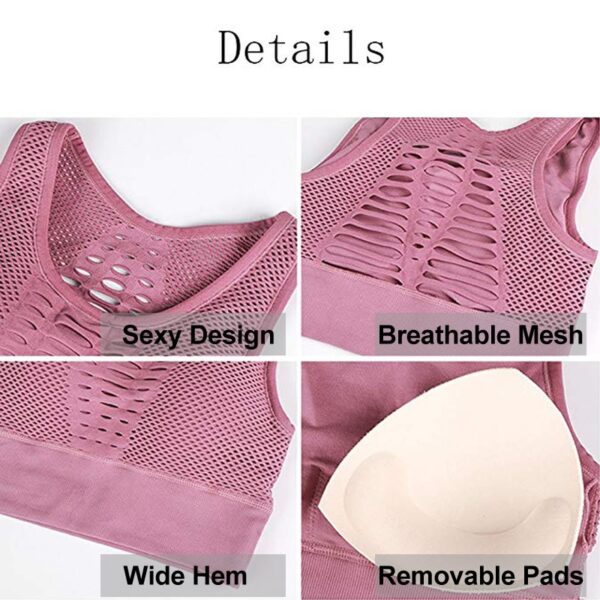 Mesh Women's Sports Bra - Image 7