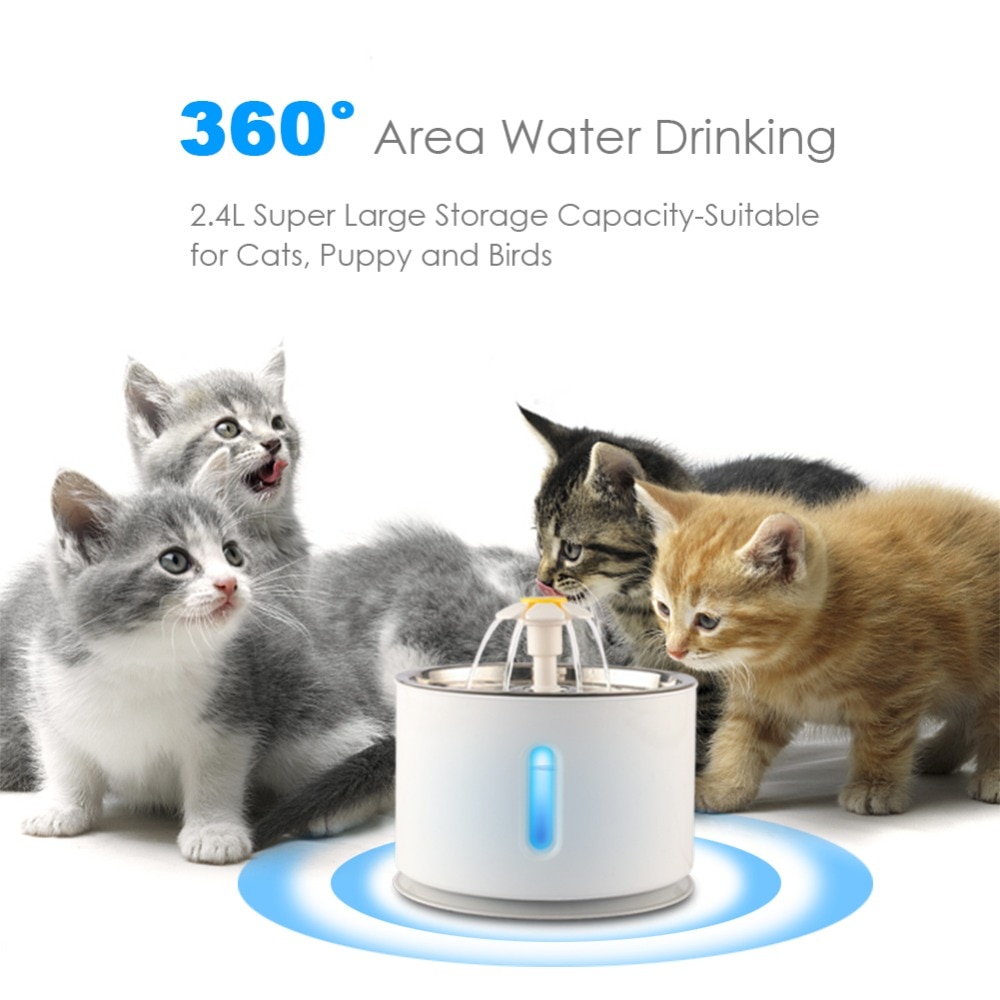 2.4L Automatic Cat Water Fountain