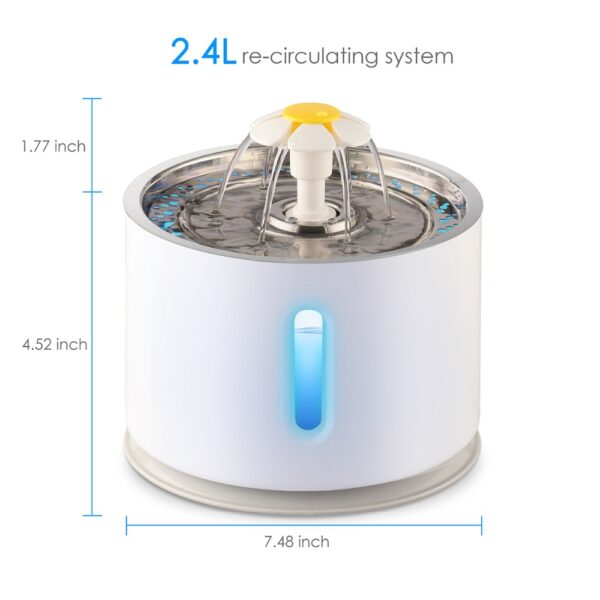 2.4L Automatic Cat Water Fountain - Image 4