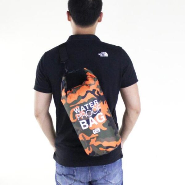 Camouflage Pattern Dry Backpack - Image 5