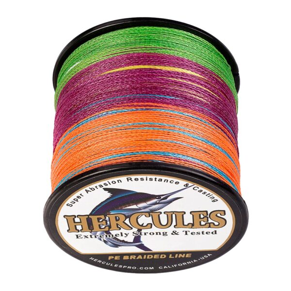 Multicolor PE 4 Strands Braided Fishing Line - Image 6