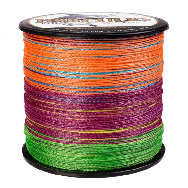 Multicolor PE 4 Strands Braided Fishing Line - Image 4