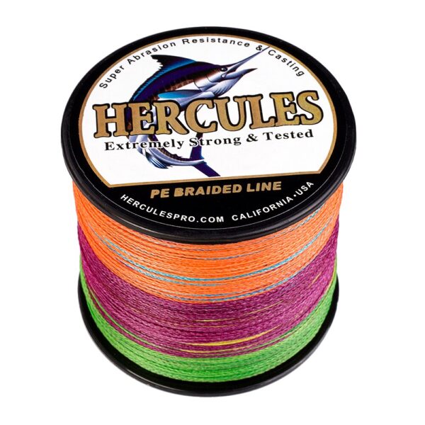 Multicolor PE 4 Strands Braided Fishing Line - Image 5