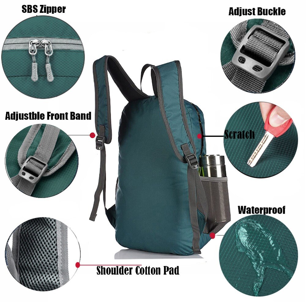 Foldable Lightweight Backpack