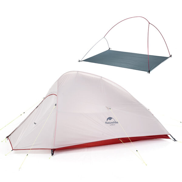 Comfortable Polyester Tent for 2 Person with Mat - Image 6