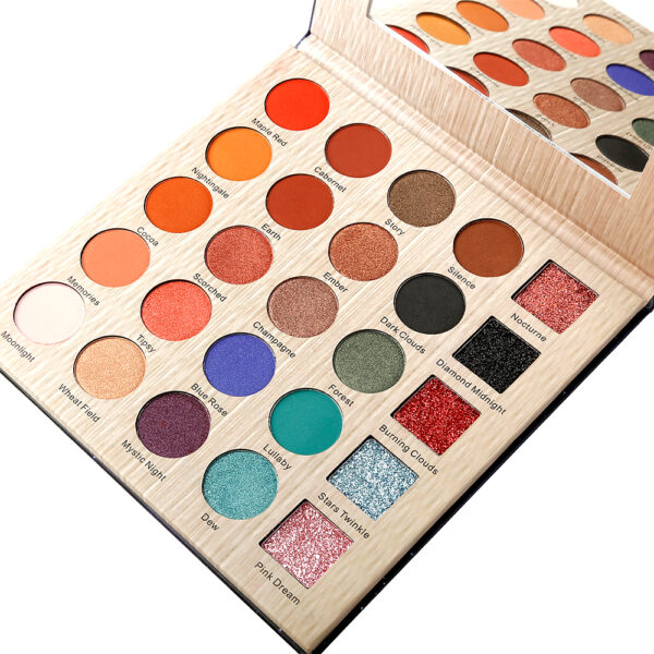 25 Colors Professional Shimmer Palette - Image 5