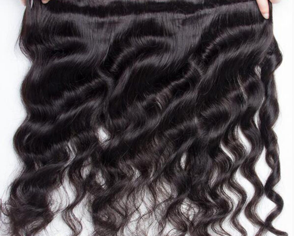 Women's Loose Wave Human Hair Bundle Set 3 Pcs - Image 5