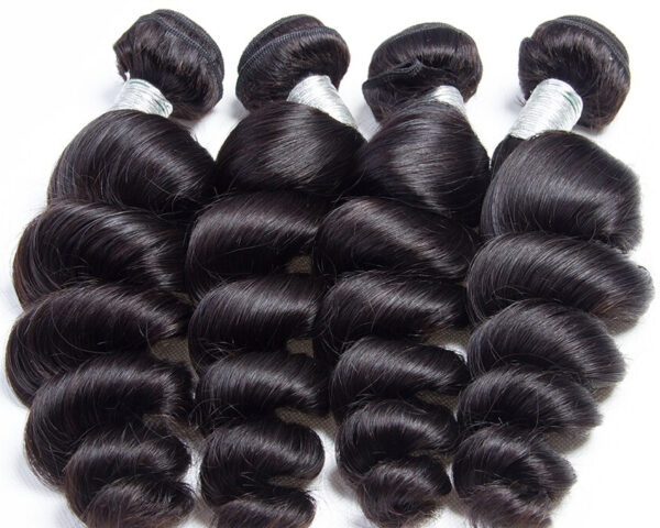 Women's Loose Wave Human Hair Bundle Set 3 Pcs - Image 6