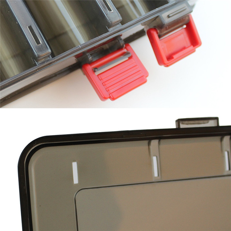 Double Sided Tackle Box for Fishing