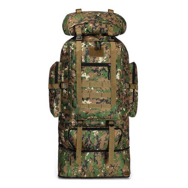 100L Camouflage Pattern Tactical Backpack - Image 4