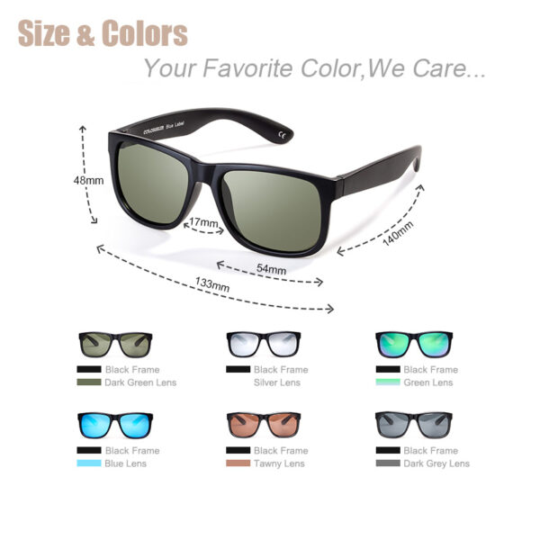 Classic Polarized Men's Sunglasses - Image 7