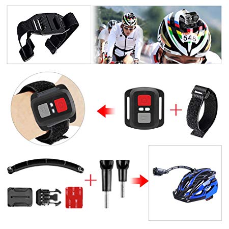 Sports Action Camera Accessories Kit