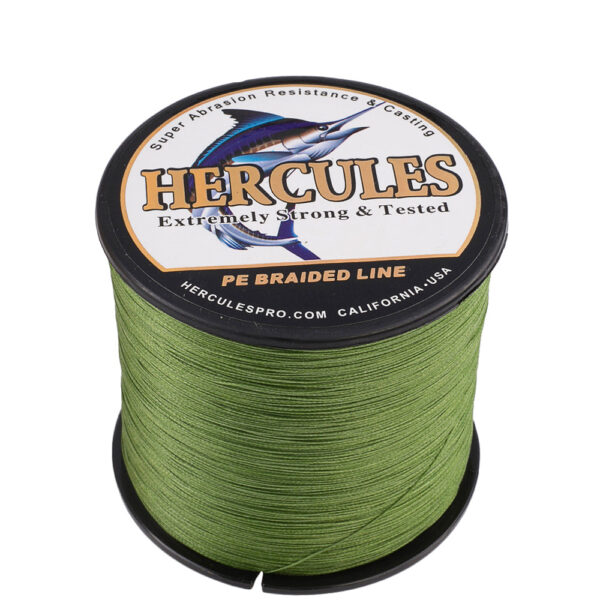 8 Strands Braided Army Green PE Fishing Line