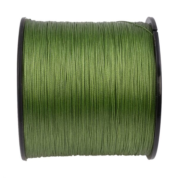 8 Strands Braided Army Green PE Fishing Line - Image 7