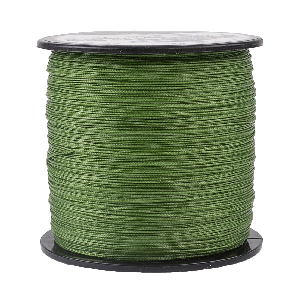 8 Strands Braided Army Green PE Fishing Line