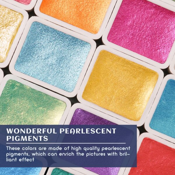 Solid Watercolor Paint Palette - Image 7