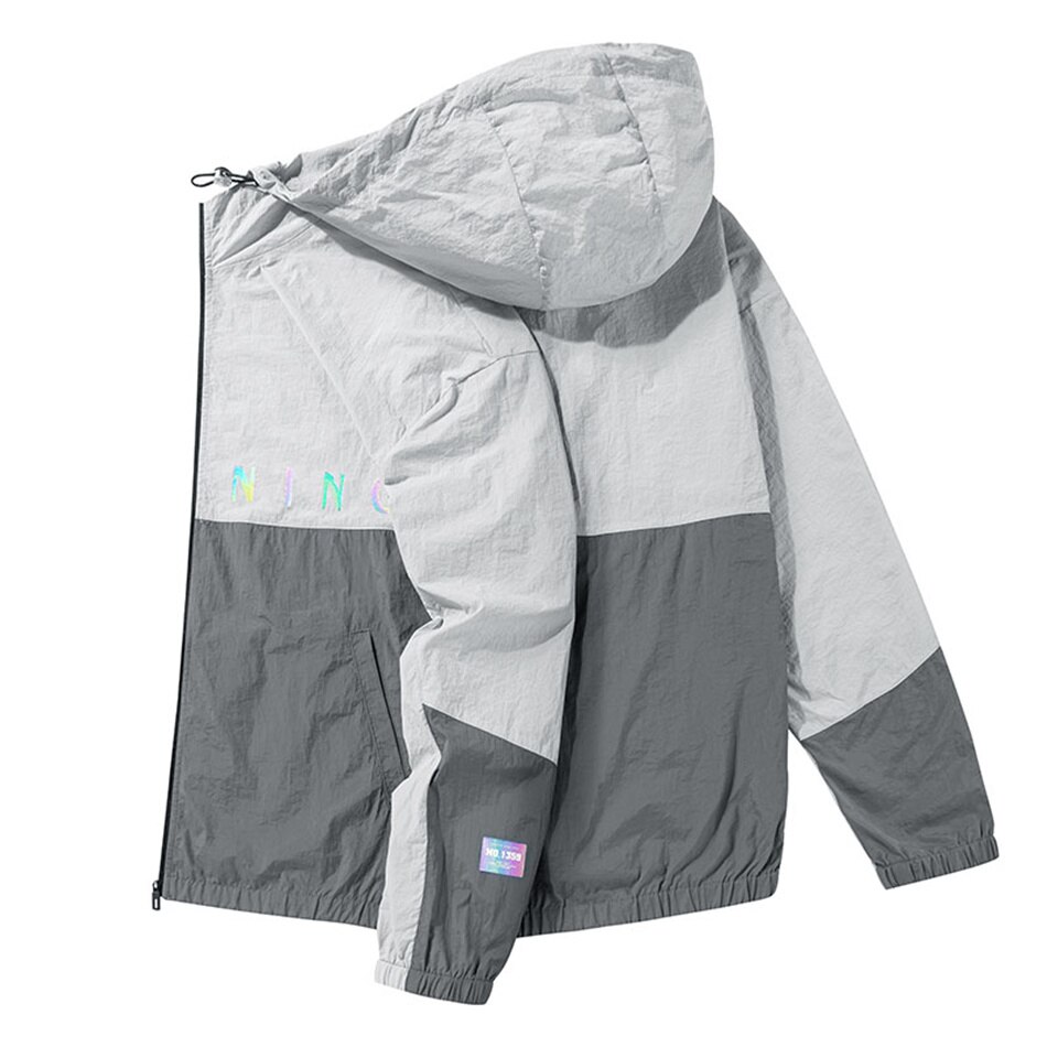 Men's Sunscreen Waterproof Windbreaker