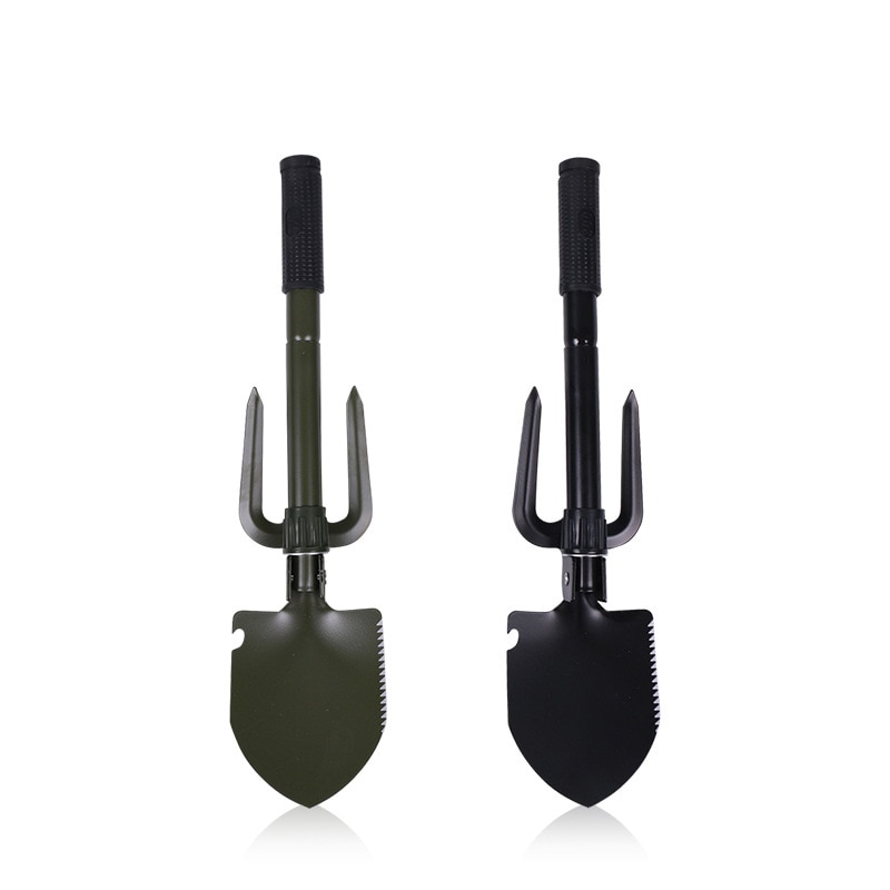 Multifunction Tactical Shovel with Case and Compass