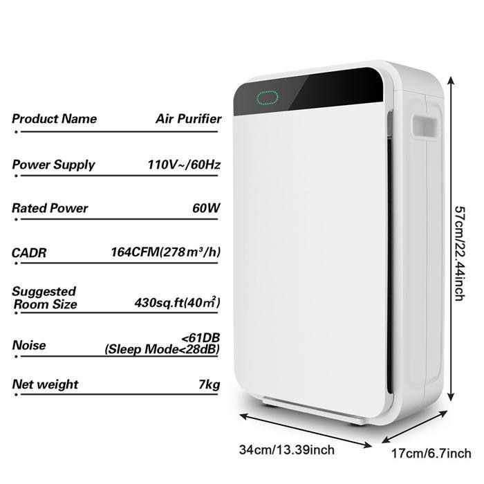 Portable Large Air Purifier