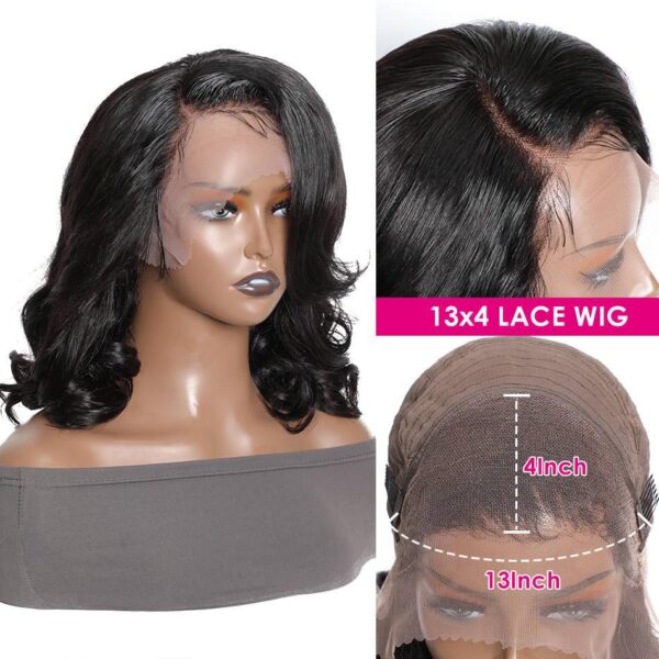 Natural Wave Black Lace Closure - Image 4