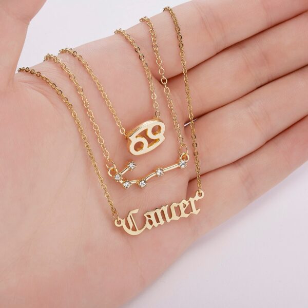 Zodiac Sign Pendant 3 Pcs Set - Image 7